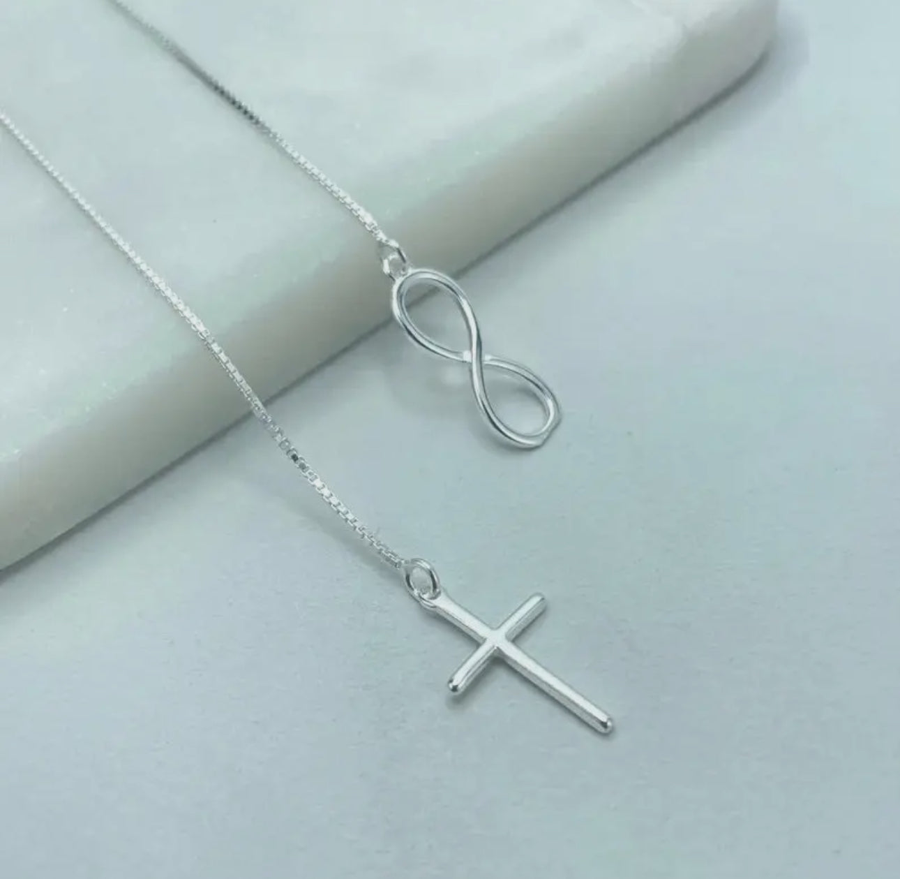 Infinite Blessings Y Necklace