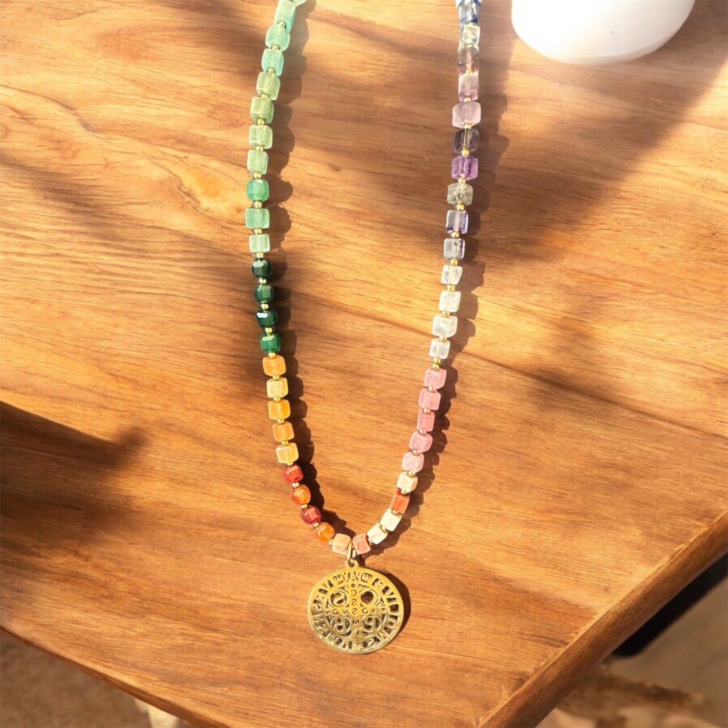 Chakra Saint Benedict Necklace