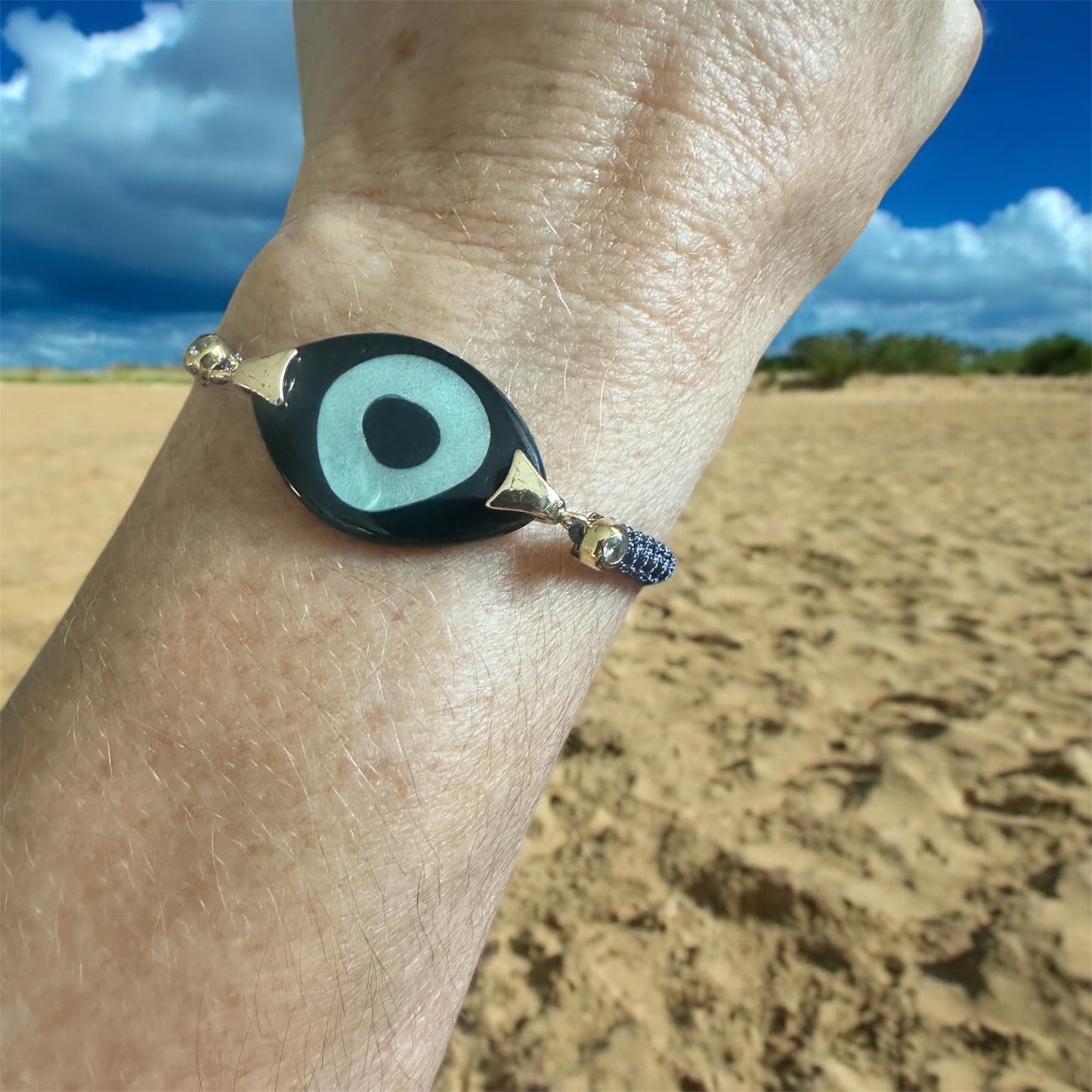 Boho Evil Eye Braided Bracelet