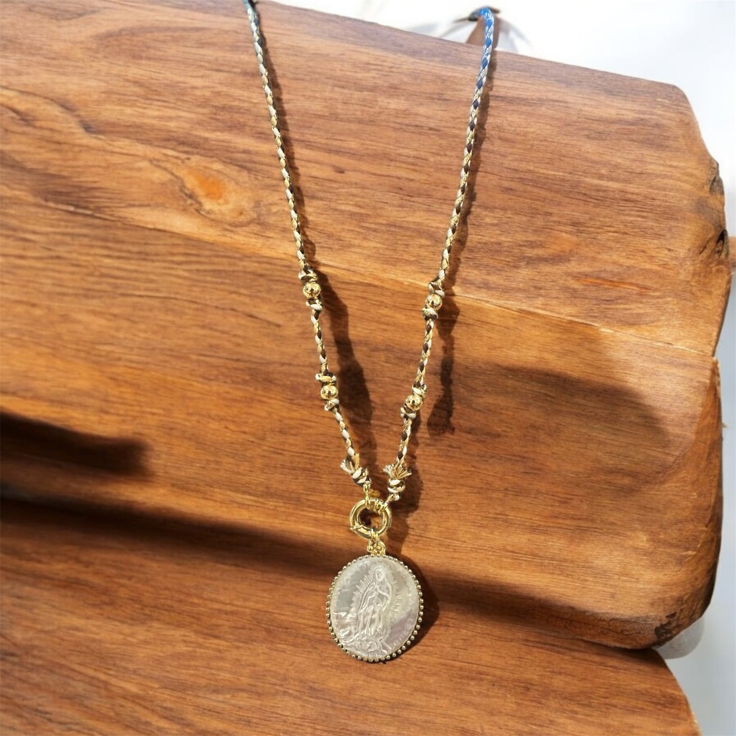 Virgin Mary Guadalupe Necklace