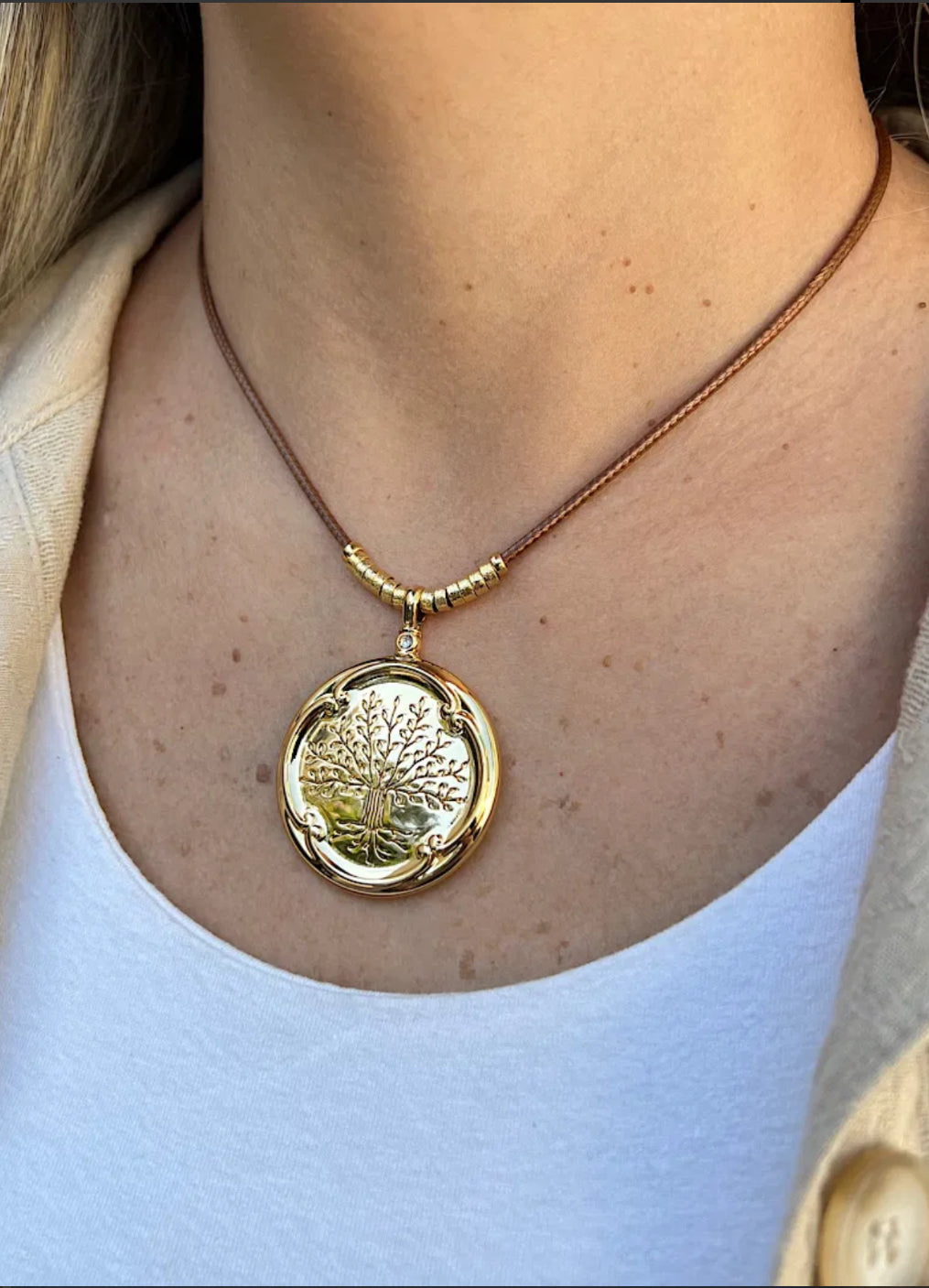 Tree of Life Adjustable Necklace