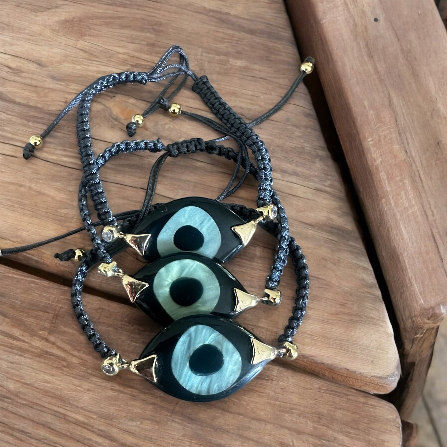 Boho Evil Eye Braided Bracelet