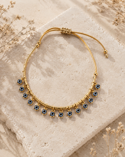 Evil Eye Dangle Bracelet