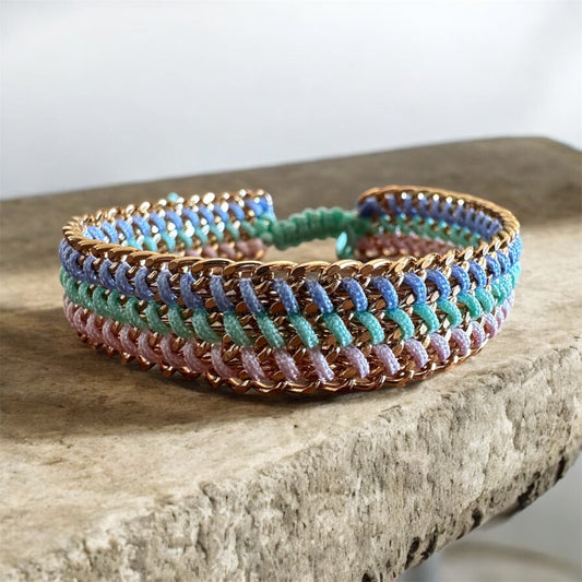 Waves Woven Bracelet