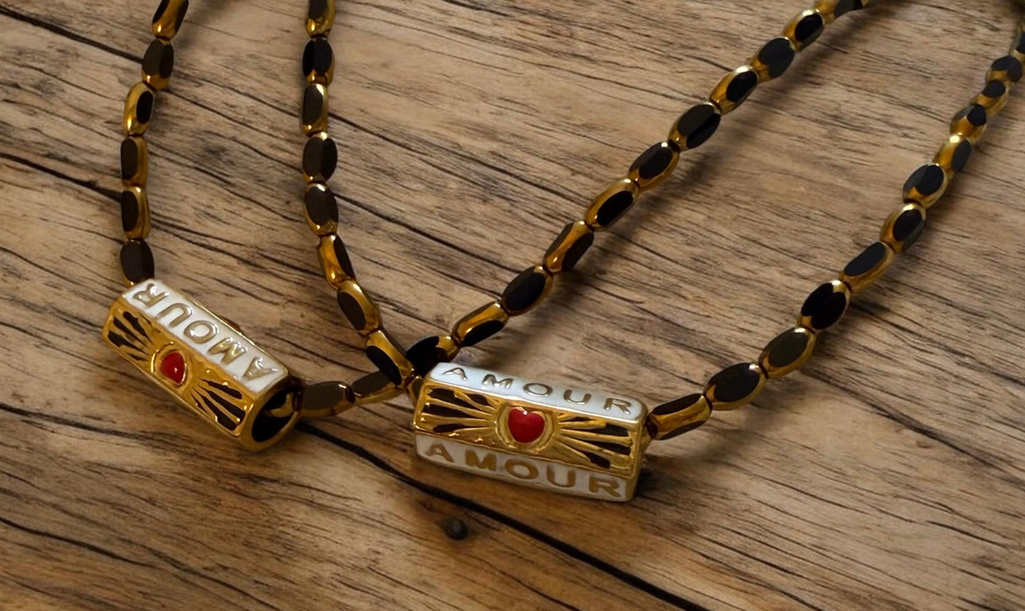 Midnight Amour Necklace