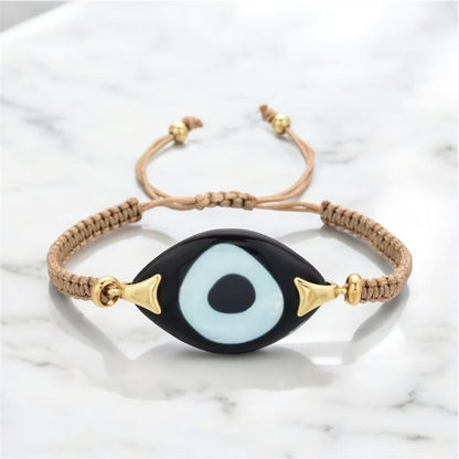 Boho Evil Eye Braided Bracelet