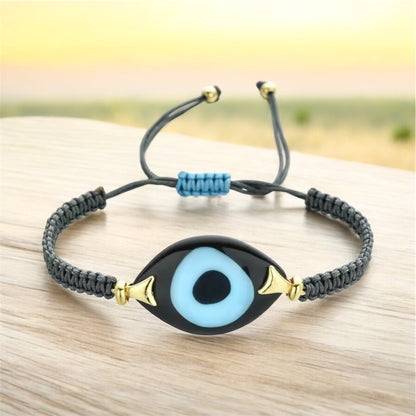 Boho Evil Eye Braided Bracelet