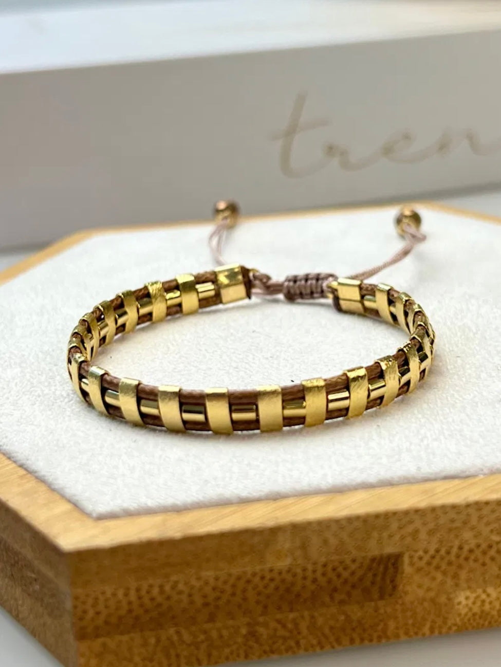 Urban Link Leather Bracelet