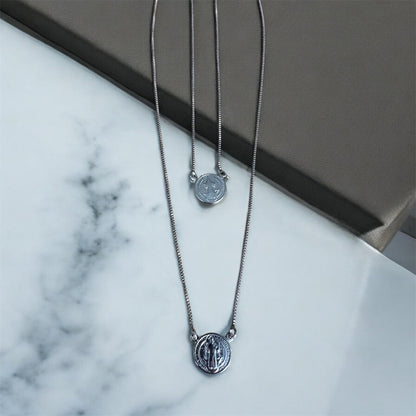 Saint Benedict Scapular Necklace