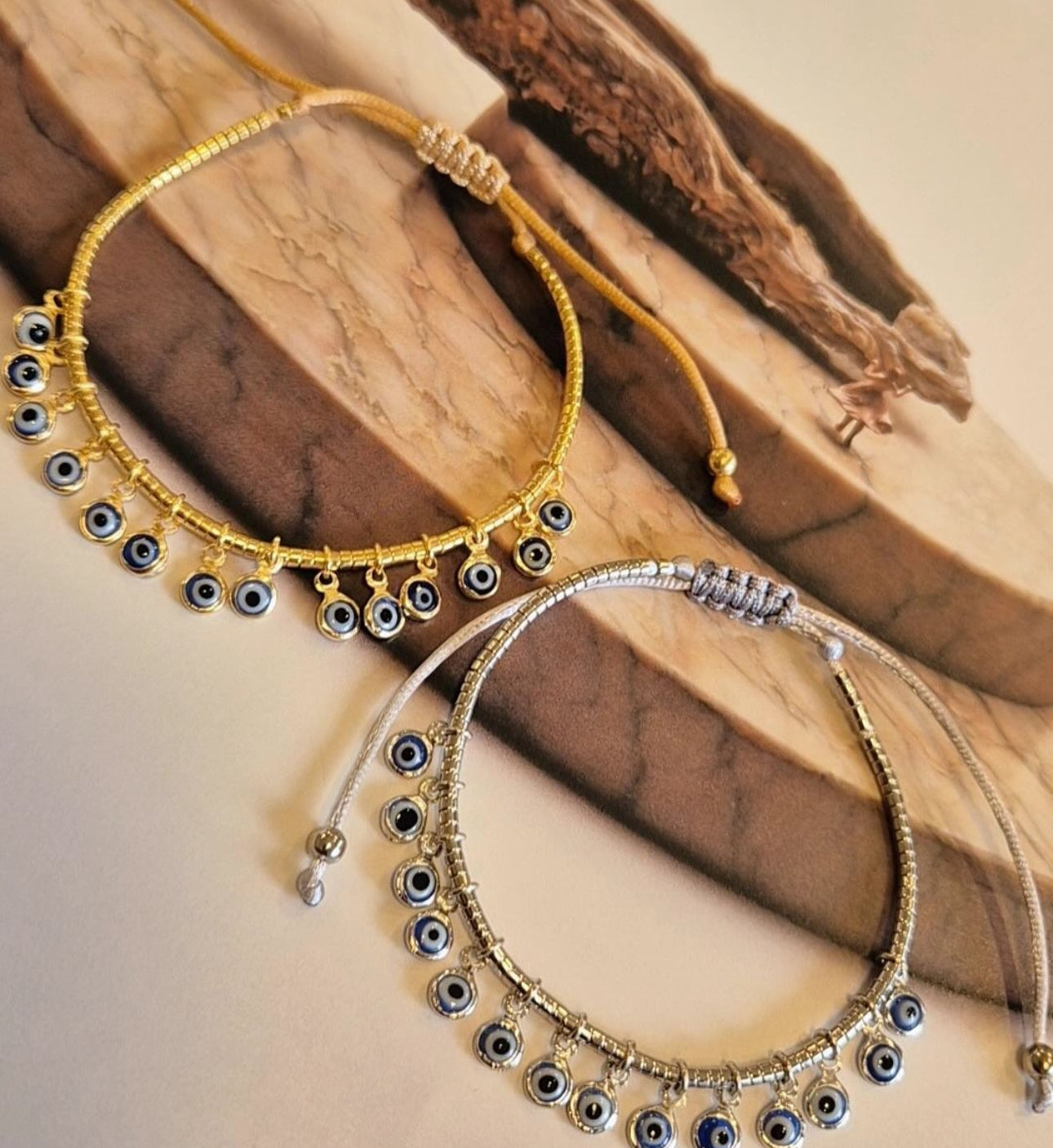 Evil Eye Dangle Bracelet