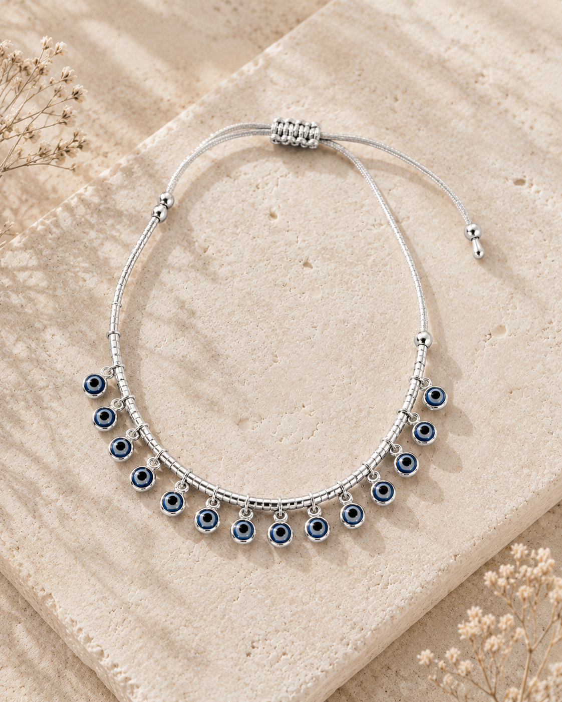 Evil Eye Dangle Bracelet