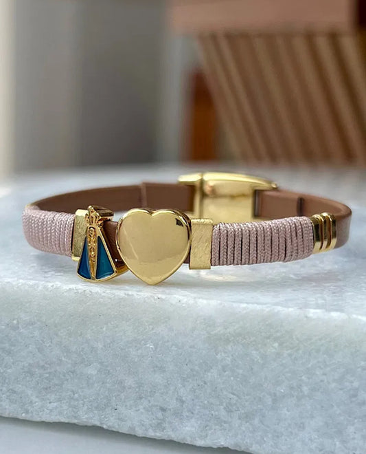 Sacred Heart & Aparecida Bracelet
