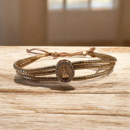 Nossa Senhora Aparecida Golden Bracelet