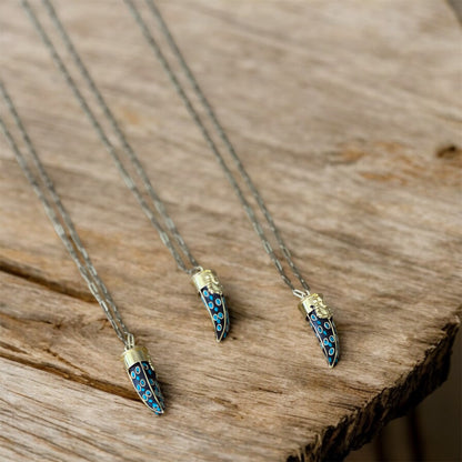 Protection Horn Necklace