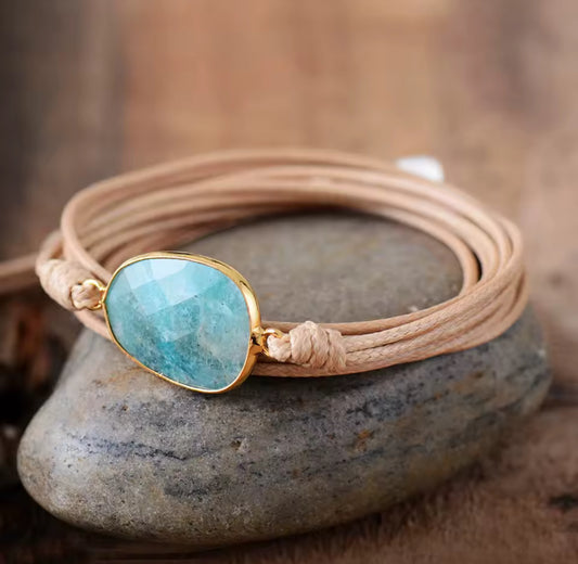Stone Wrap Bracelet