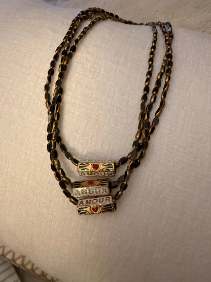 Midnight Amour Necklace