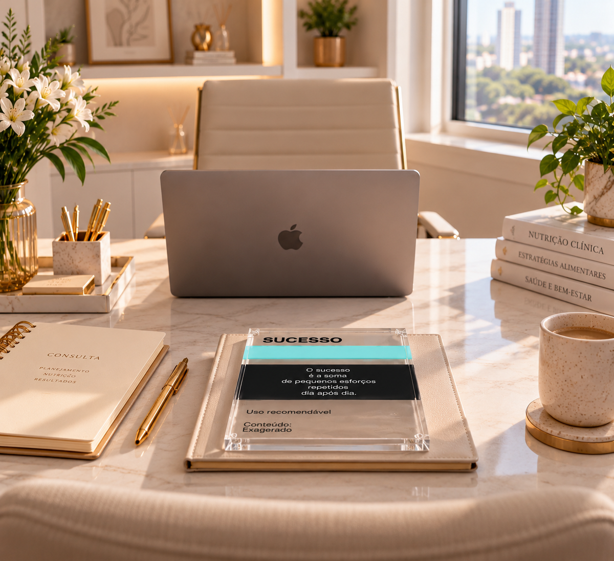 Success Acrylic Centerpiece | Sucesso Centro de Mesa