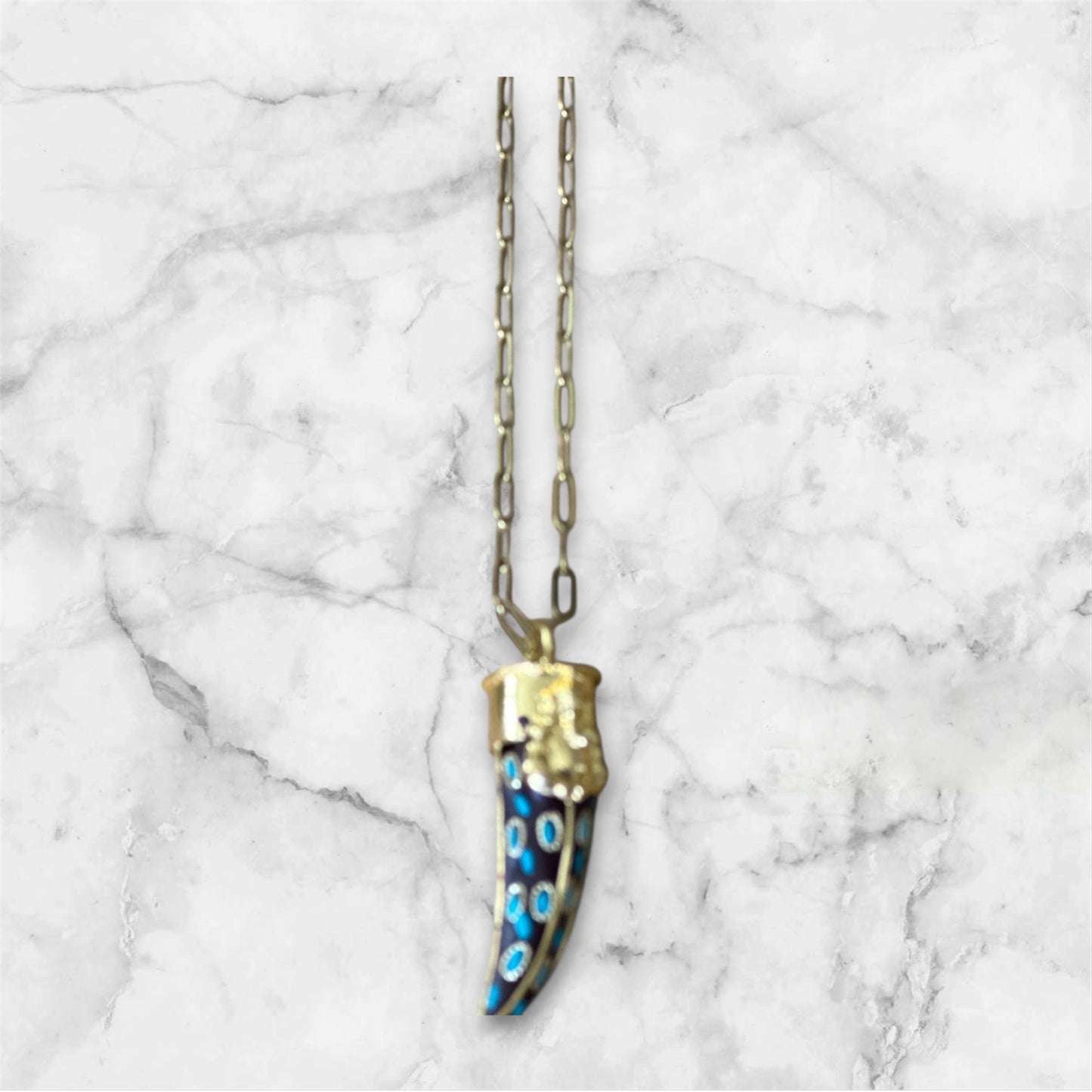 Protection Horn Necklace