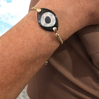 Boho Evil Eye Braided Bracelet