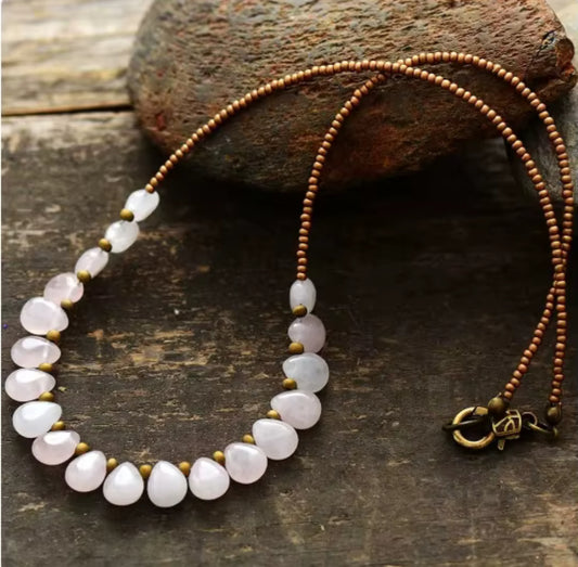 Rose Drop Necklace
