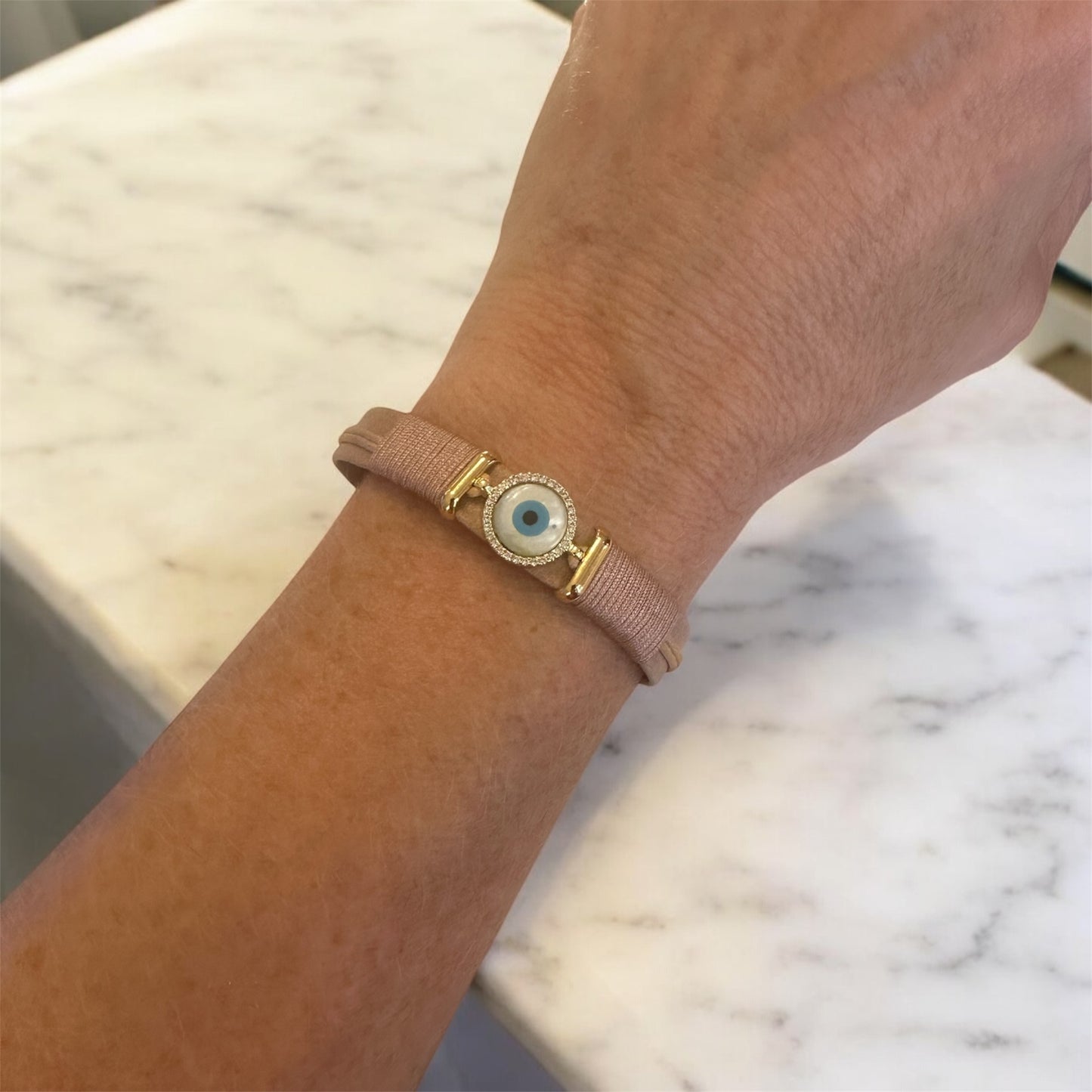 Evil Eye Wrap Bracelet