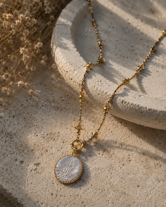 Virgin Mary Guadalupe Necklace