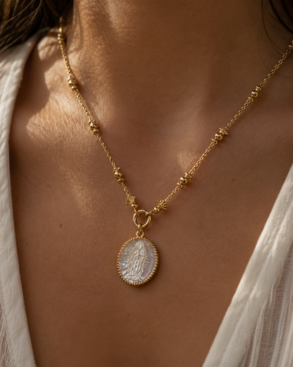 Virgin Mary Guadalupe Necklace