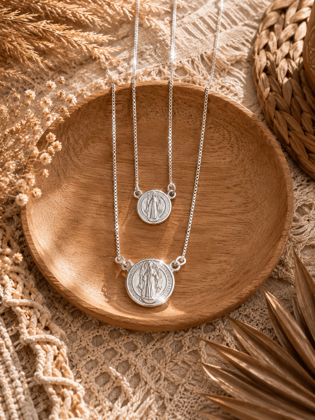 Saint Benedict Scapular Necklace