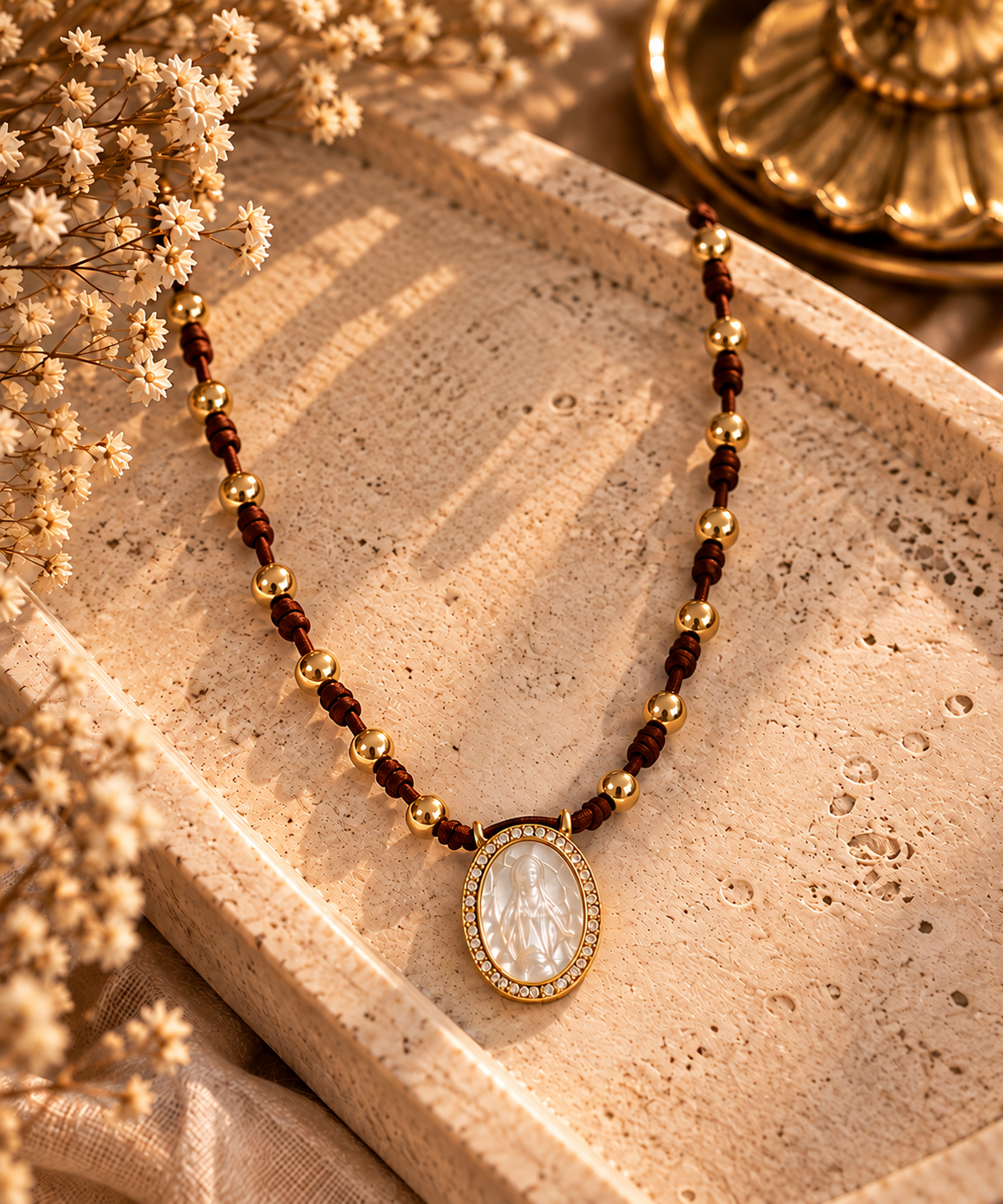 Madonna Knotted Necklace