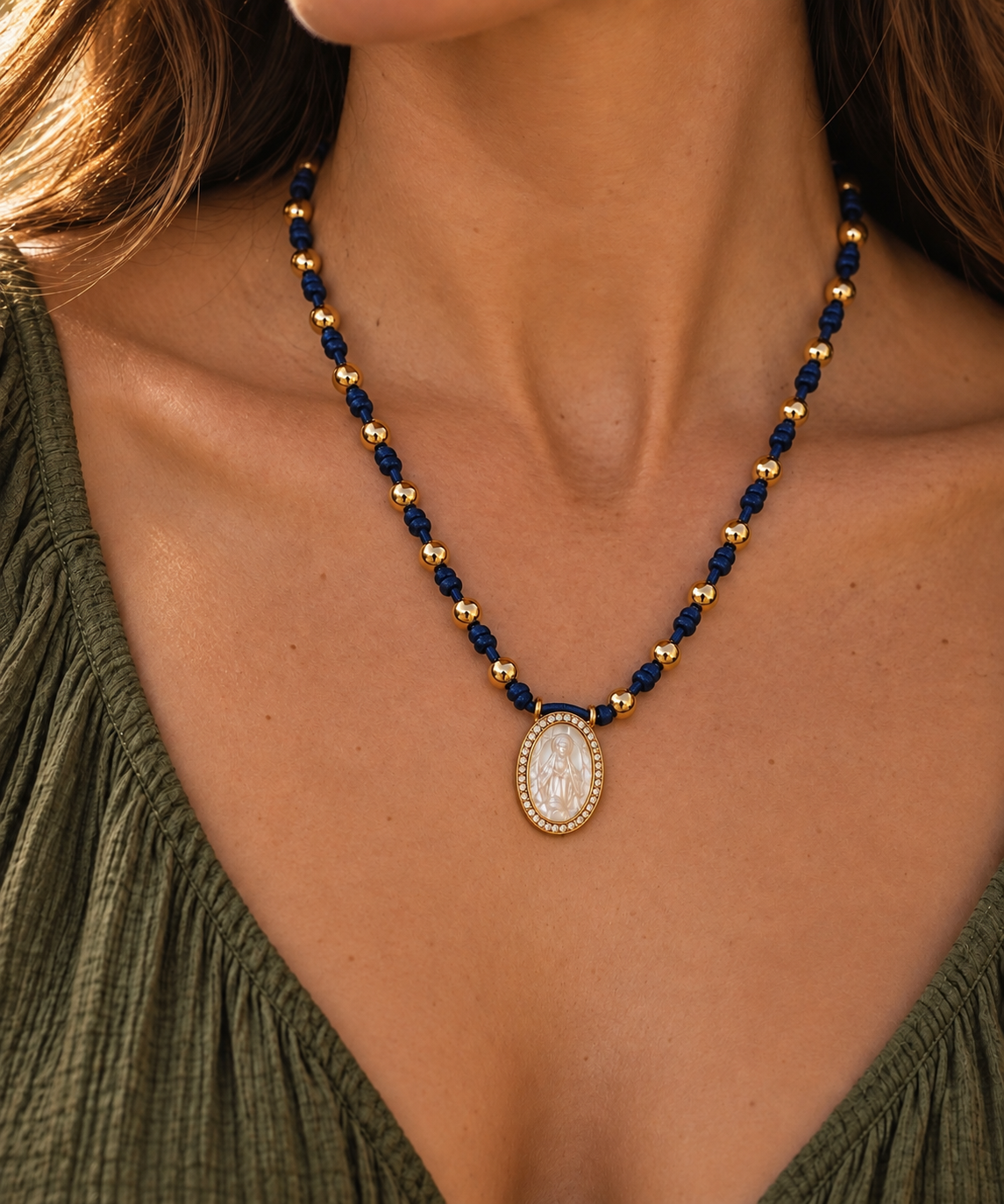 Madonna Knotted Necklace