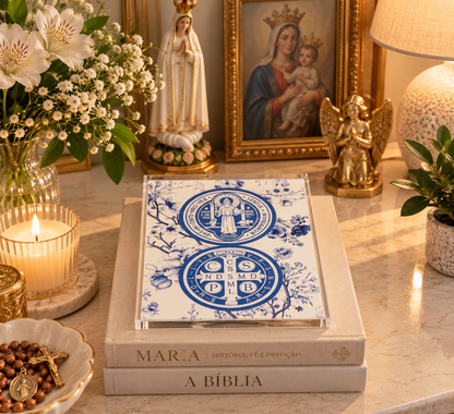 Saint Benedict Decor Piece
