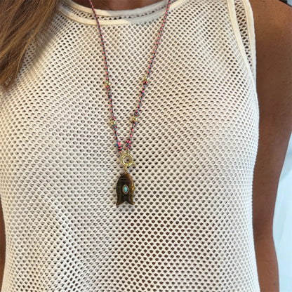 Golden Fish Necklace