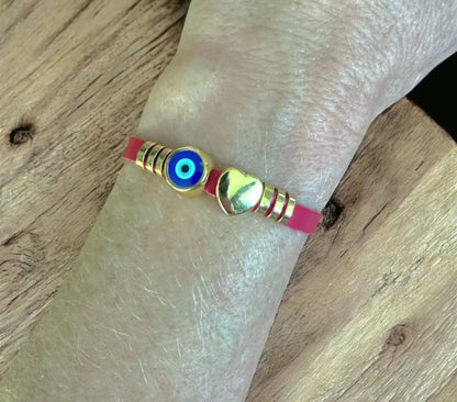 Red Protection Evil Eye Bracelet